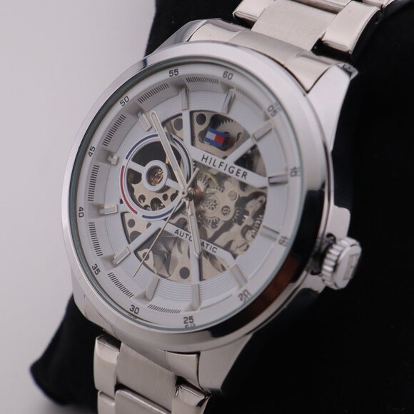 Tommy Hilfiger Men's Automatic skeleton Watch - Picture 2 of 9